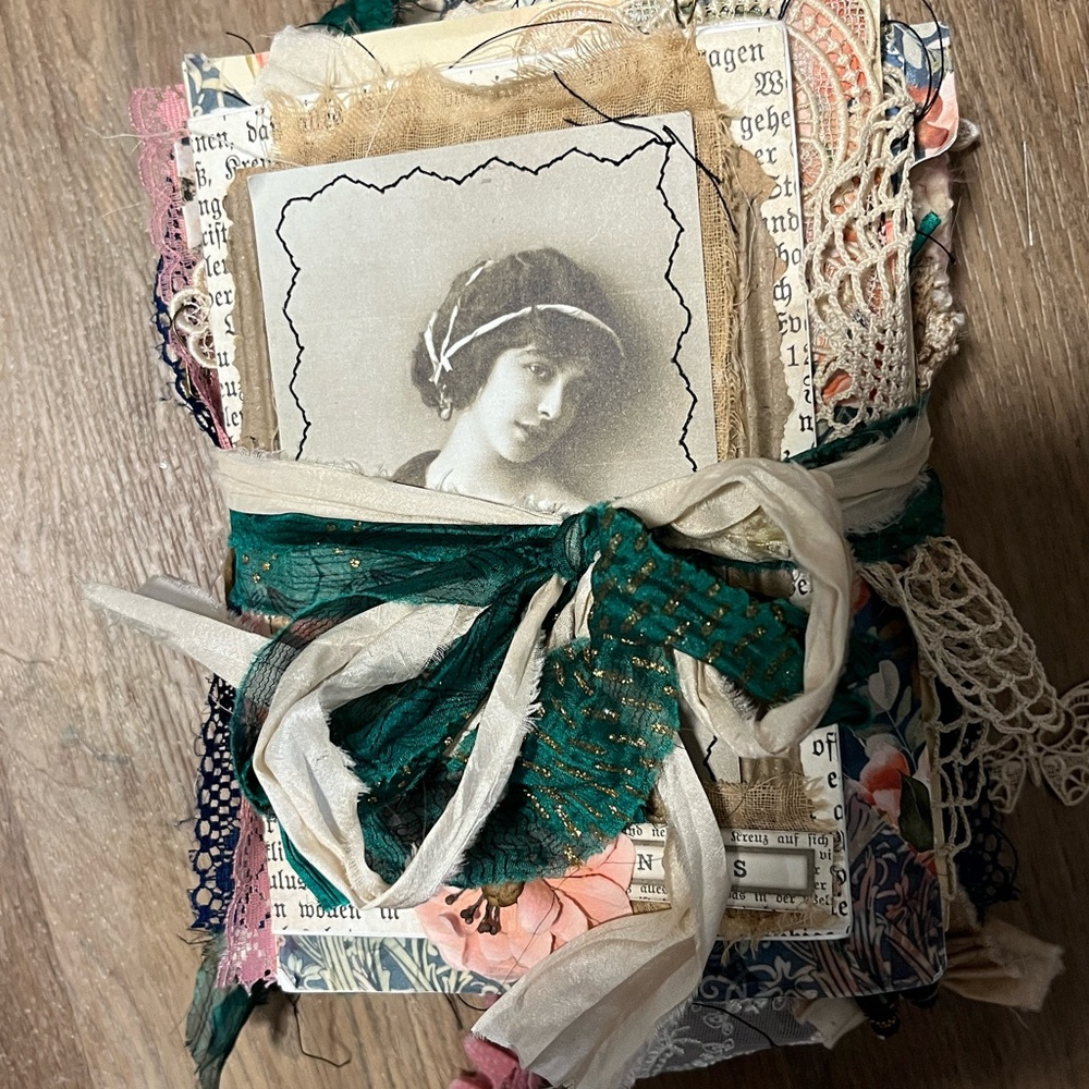 Handcrafted Flip Flop Junk Journal